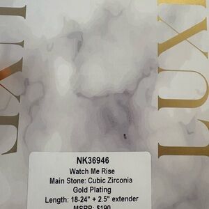 Elegant Gold and White Necklace with Sophisticated Design Luxe Layer